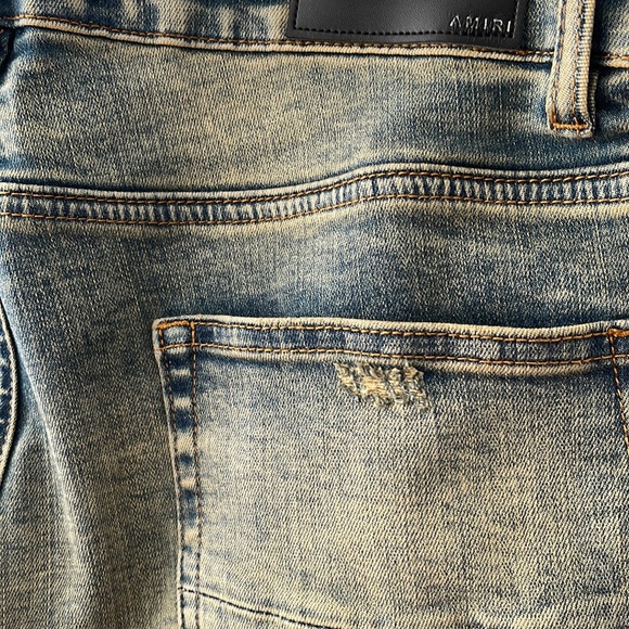 Amiri Stack Jean Dirty Indigo - Picture 4 of 4